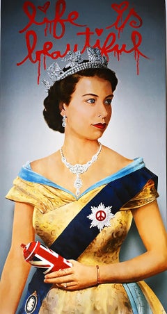 Poster: Life Is Beautiful (Queen Elizabeth II)