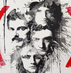 Queen Product Mr. Brainwash Red 2014 Contemporary Street Art Limited Edition