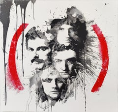 Queen Product Mr. Brainwash Red 2014 Contemporary Street Art Limited Edition