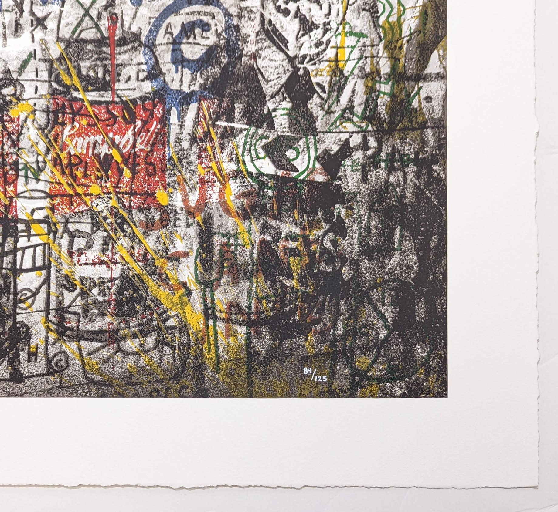 SAMO IS ALIVE (BASQUIAT) - Print by Mr. Brainwash