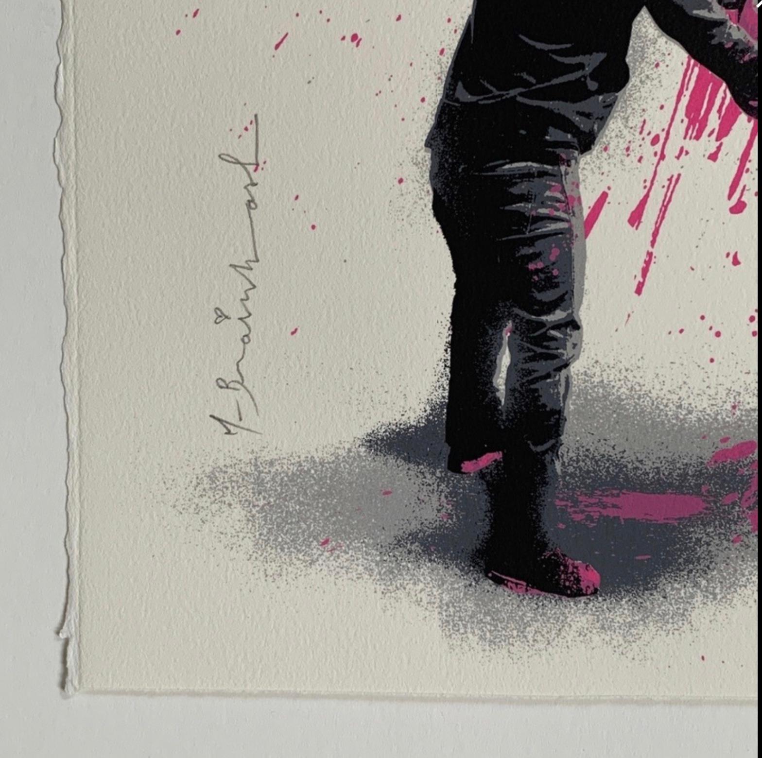 Secret Admirer (Pink) - Print by Mr. Brainwash