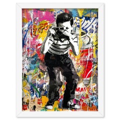 "Smile" Custom Framed Plate Signed Offset Lithograph.