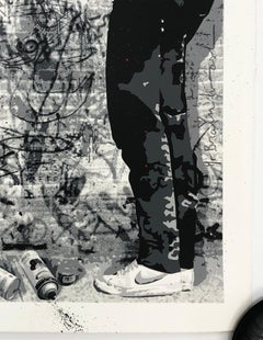 THE WALL RED (KEITH HARING)