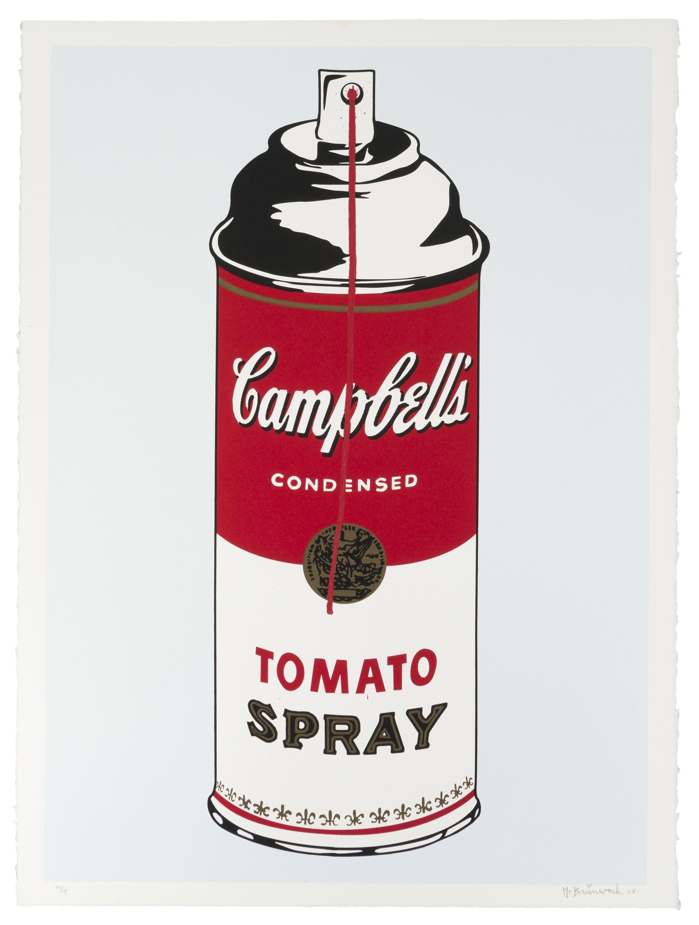 Tomato Spray - Print by Mr. Brainwash