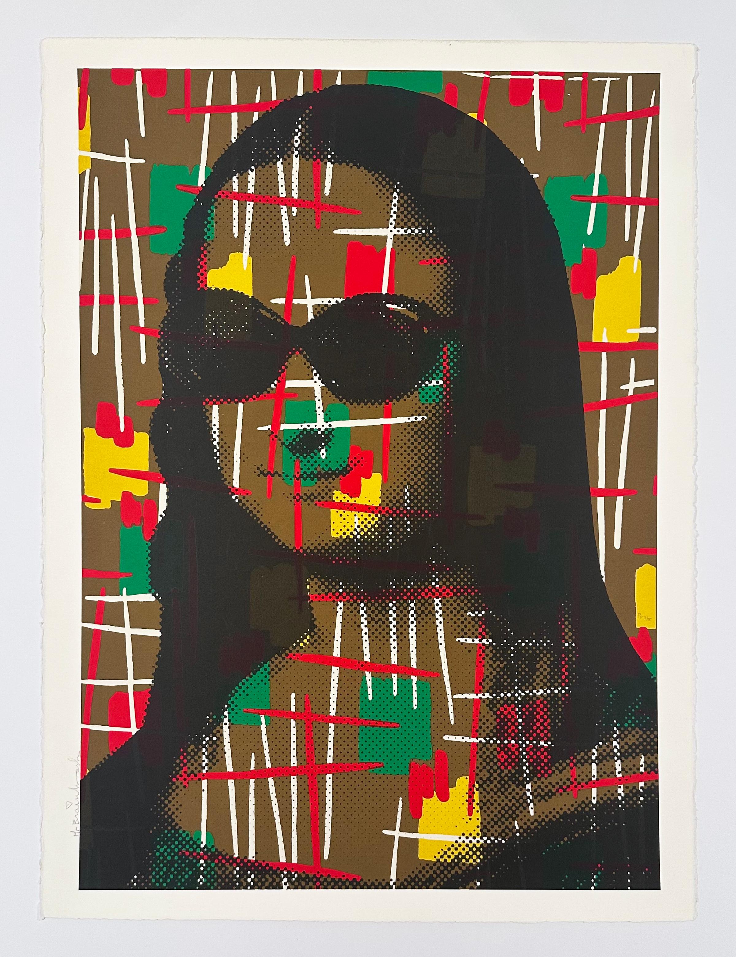 Vintage Mona Lisa - Print by Mr. Brainwash