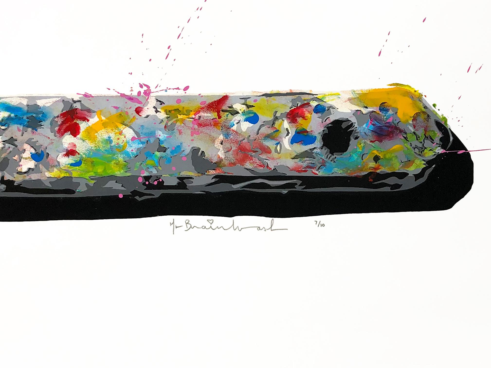 WEAPON OF CHOICE (PINK) - Print by Mr. Brainwash