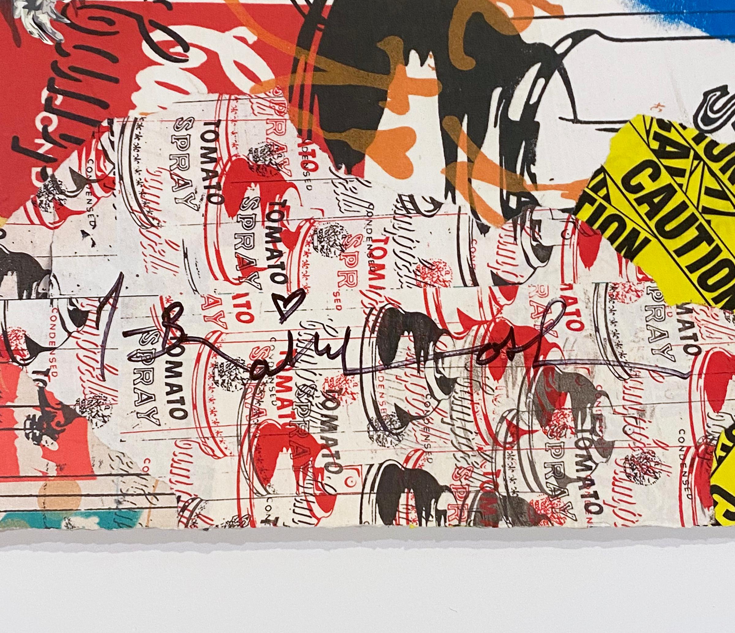 Work Well Together - Contemporary Print by Mr. Brainwash