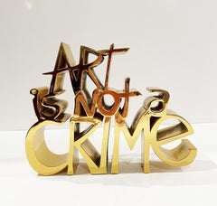 Art is Not a Crime (Gold)