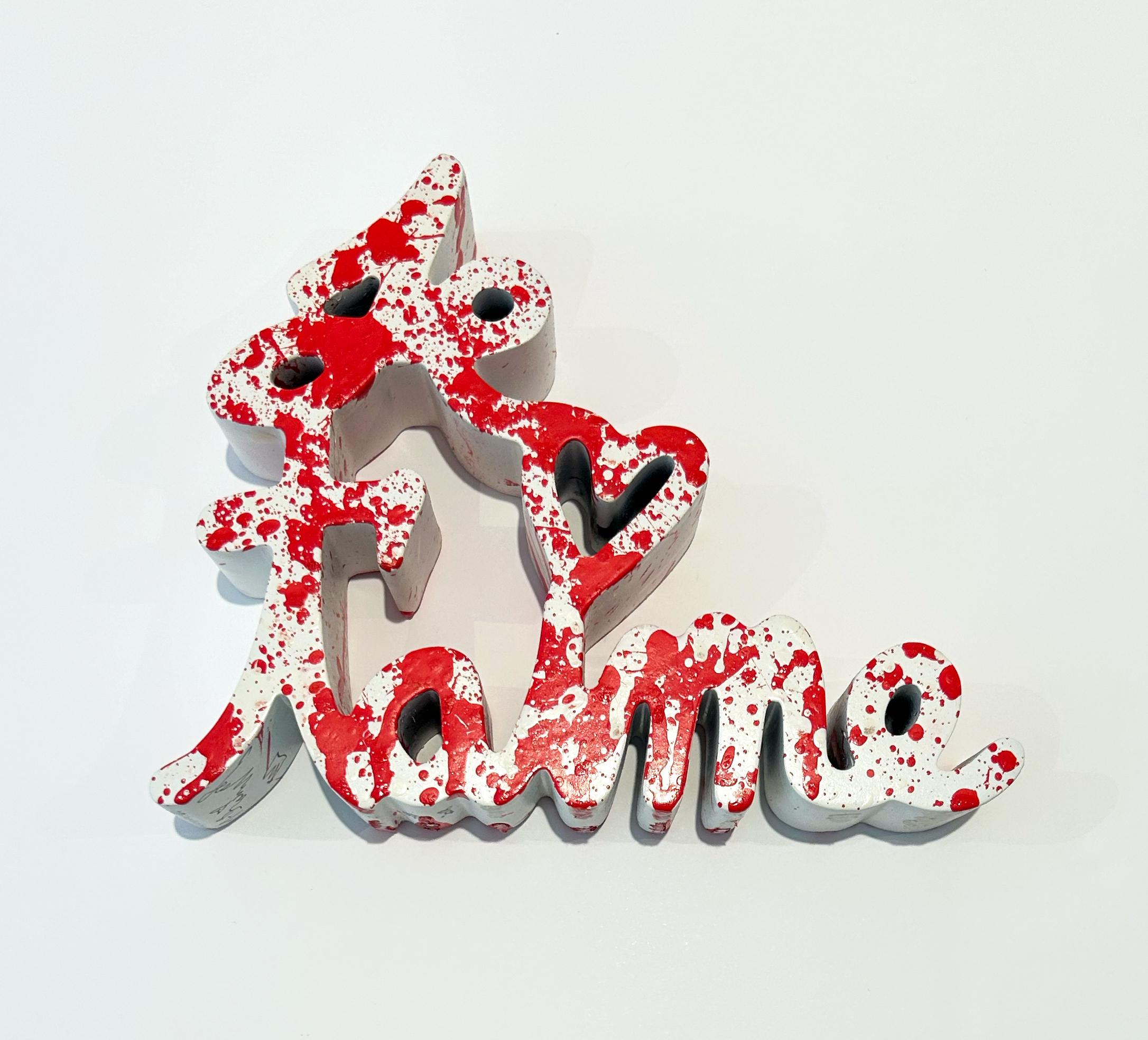 Je t'aime (Red Splash) For Sale 1