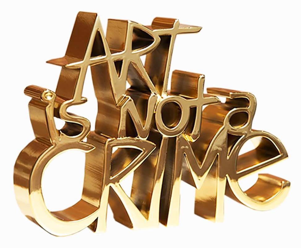 Artistics : M. Brainwash
Moyen : Sculpture en résine peinte au chrome
Titre : L'art n'est pas un crime - Hard Candy Gold
Année : 2021
Signé : Signé à la main
Édition : 11/95
Taille de l'image : 6,5 x 8,25 x 2
Livré avec le certificat original de M.