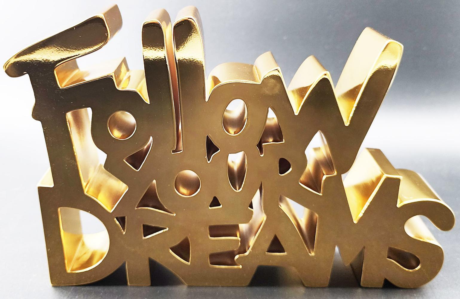MR. BRAINWASH 'FOLLOW YOUR DREAMS -GOLD' 2023 2