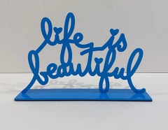 Mr. Brainwash Life is Beautiful (Blue)