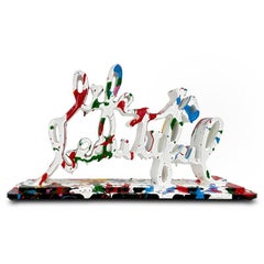Mr. Brainwash, "La vita è bella (Whiting)" Scultura in resina in edizione limitata