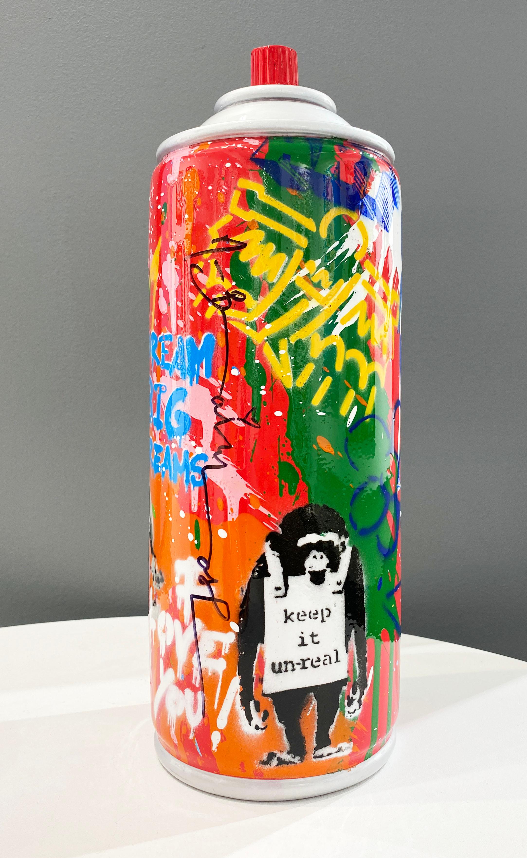 Bote de spray (funcionan bien juntos) - Sculpture Arte callejero de Mr. Brainwash