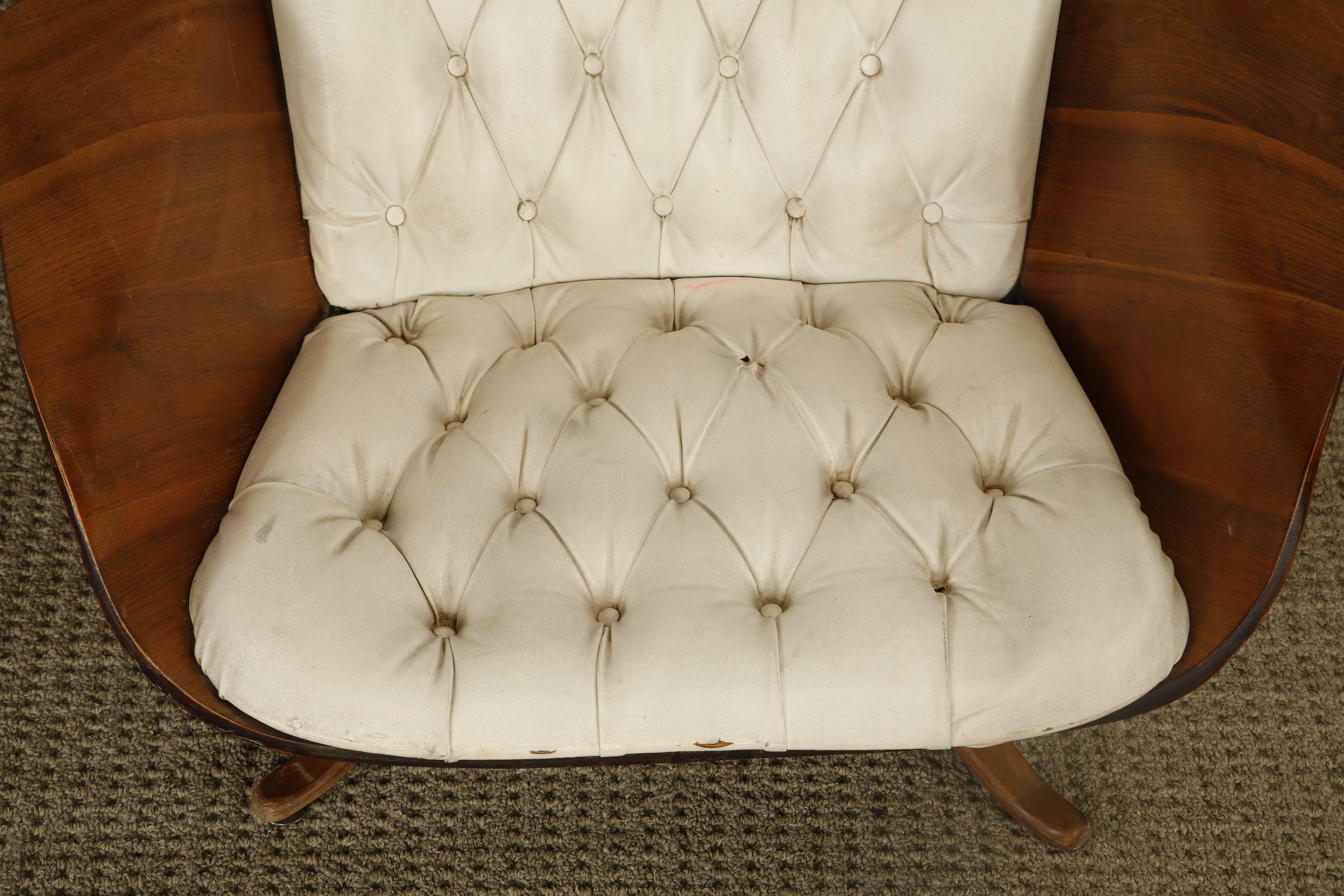 'Mr Chair' and Ottoman by George Mulhauser for Plycraft, 1960s For Sale 6