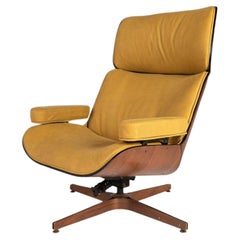 Mr. Chair Bentwood Walnut Lounge Chair for Plycraft by George Mulhauser, c. 1960