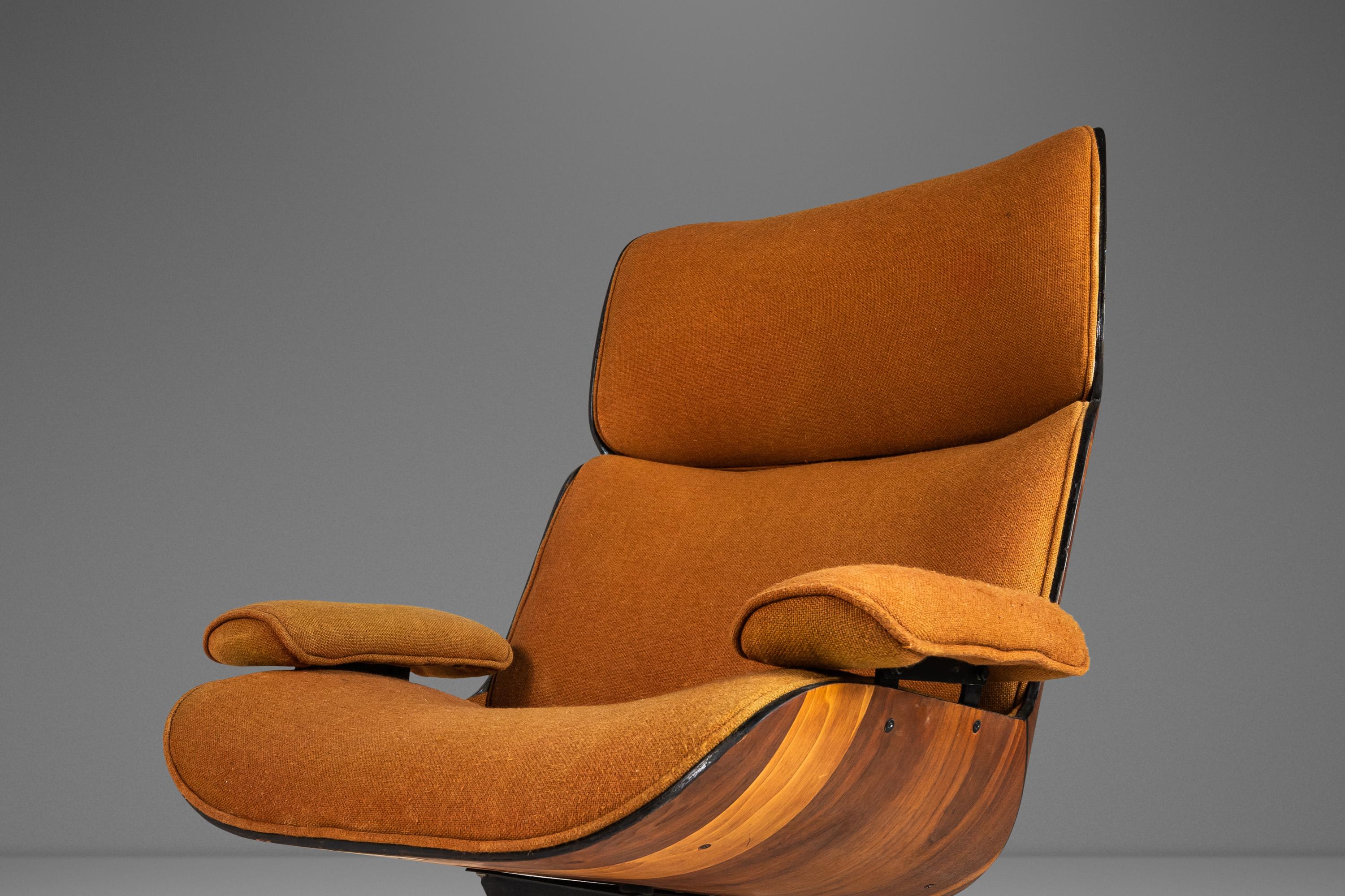 Mr. Chair Lounge Chair & Ottoman by George Mulhauser for Plycraft, USA, c. 1960s 10