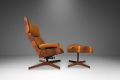 Mr. Chair Lounge Chair & Ottoman di George Mulhauser per Plycraft, USA, 1960 ca.
