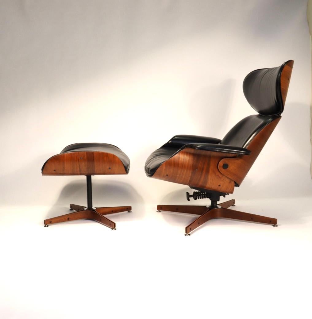 Mr. Chair & Ottoman by George Mulhauser for Plycraft 3