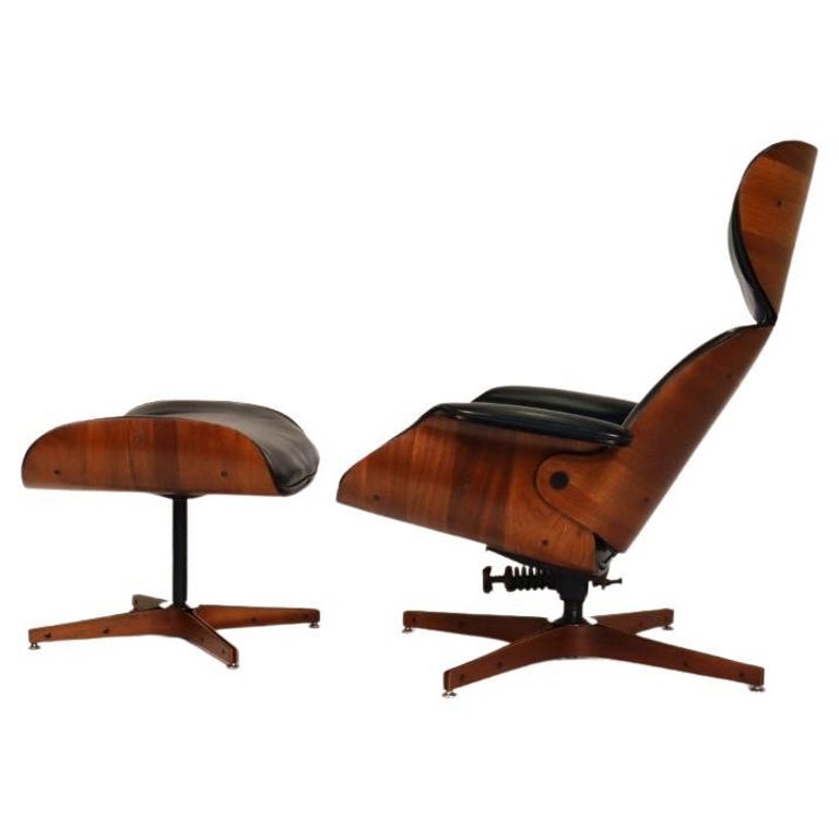 Mr. Chair and Ottoman by Mulhauser for Plycraft For Sale at 1stDibs