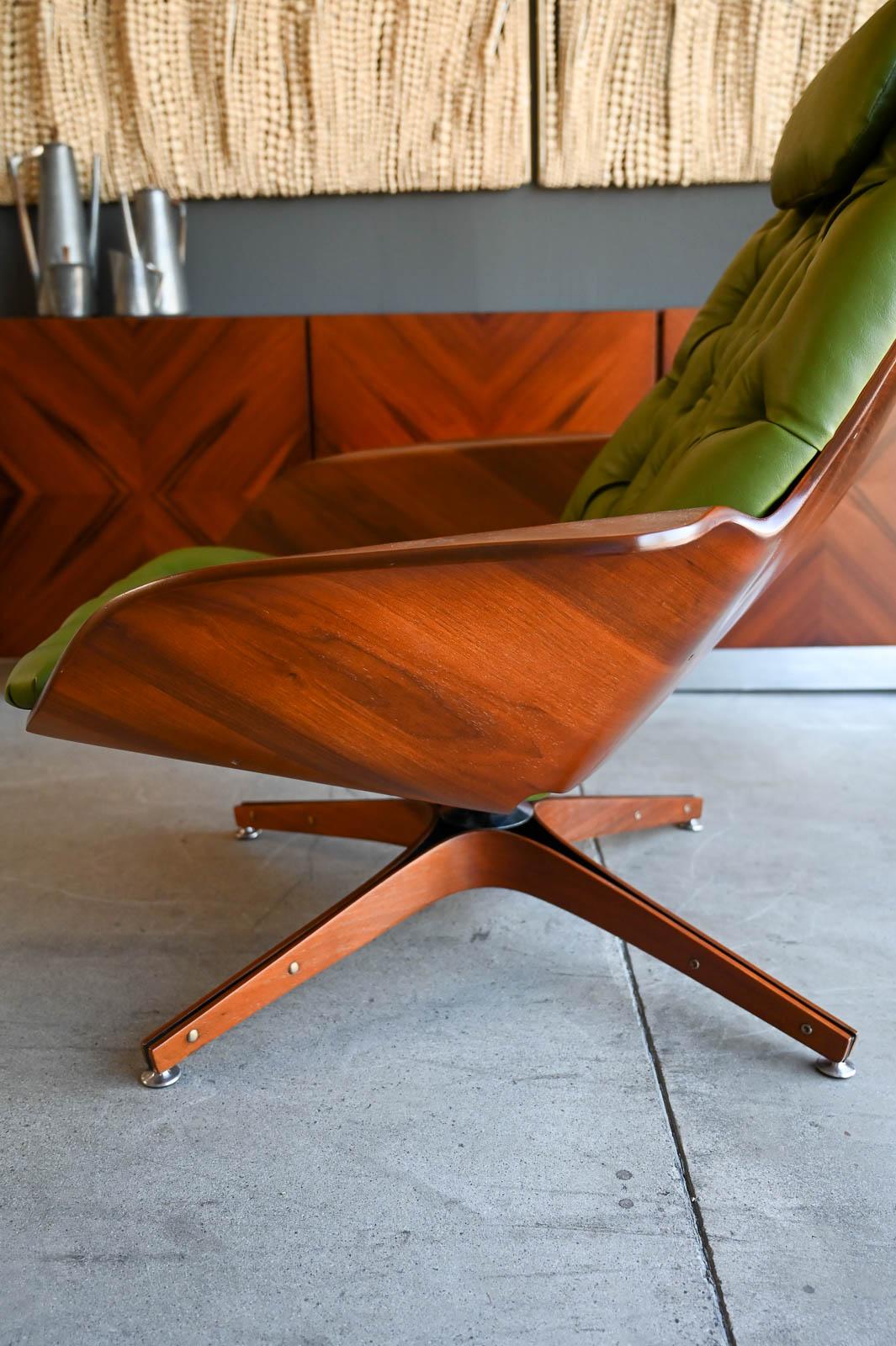 American Mr. Chair with Ottoman by George Mulhauser for Plycraft, ca. 1960