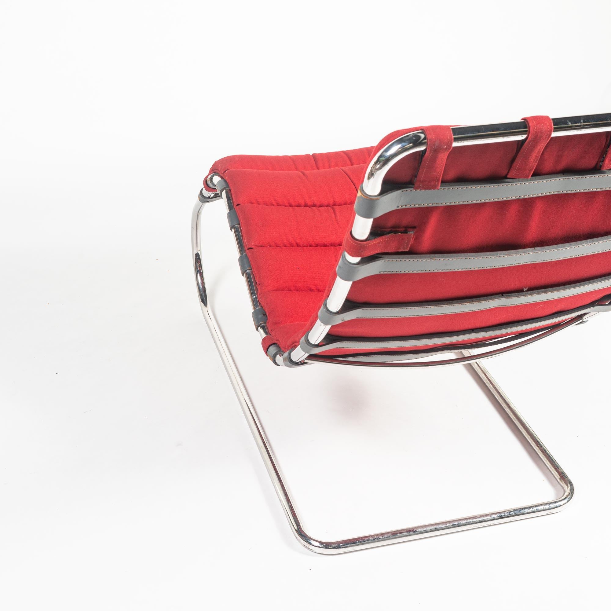 American MR Chaise Lounge Chair by Mies van der Rohe for Knoll