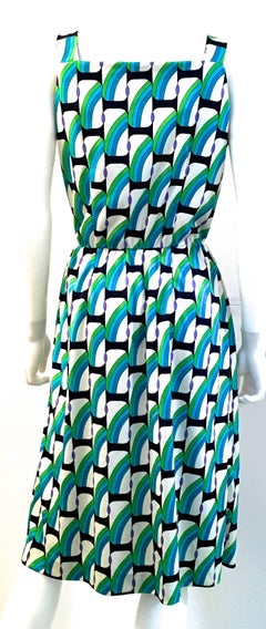 Mr. Dino Dress Set w/ Matching Jacket - Geometric Mod