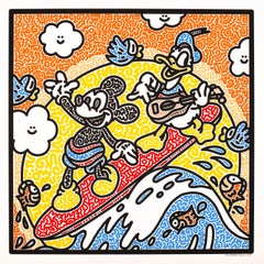 Mr. Doodle – Disney-Doodles – Hawaiianischer Urlaub (Mickey Mouse und Donald Duck)