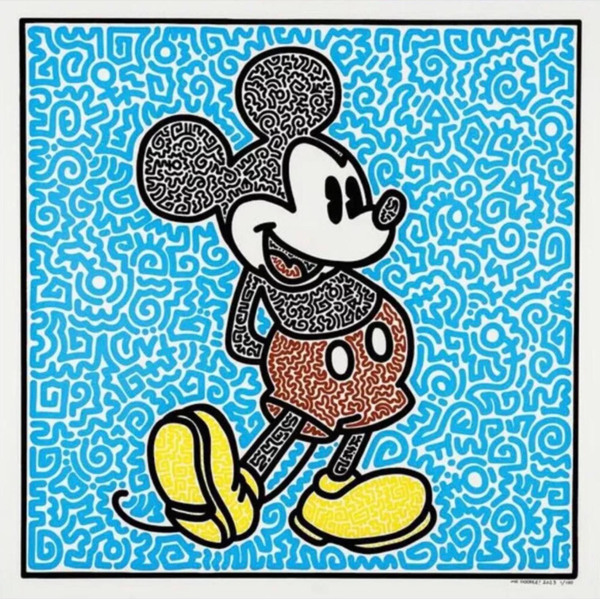 Mr Doodle Animal Print - Disney Mickey Mouse