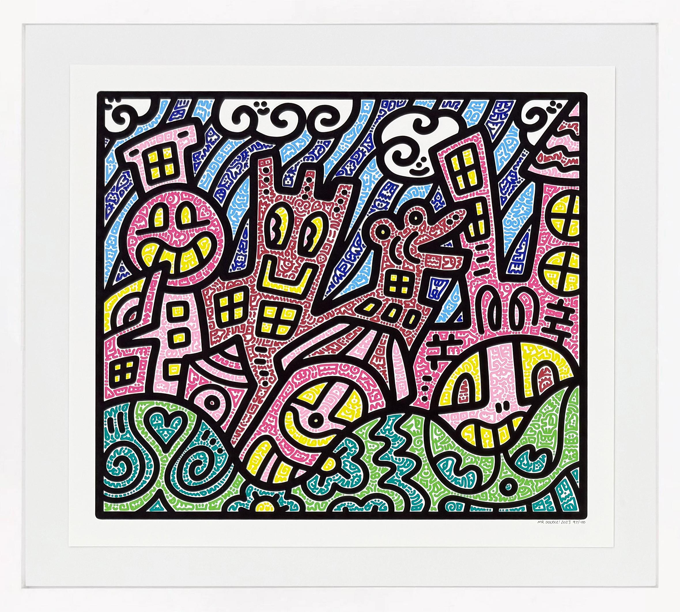Pretty City (serigrafía enmarcada y firmada a mano)