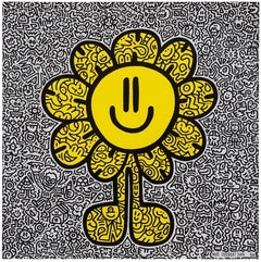 Mr Doodle - Flor Amarilla - Arte Callejero