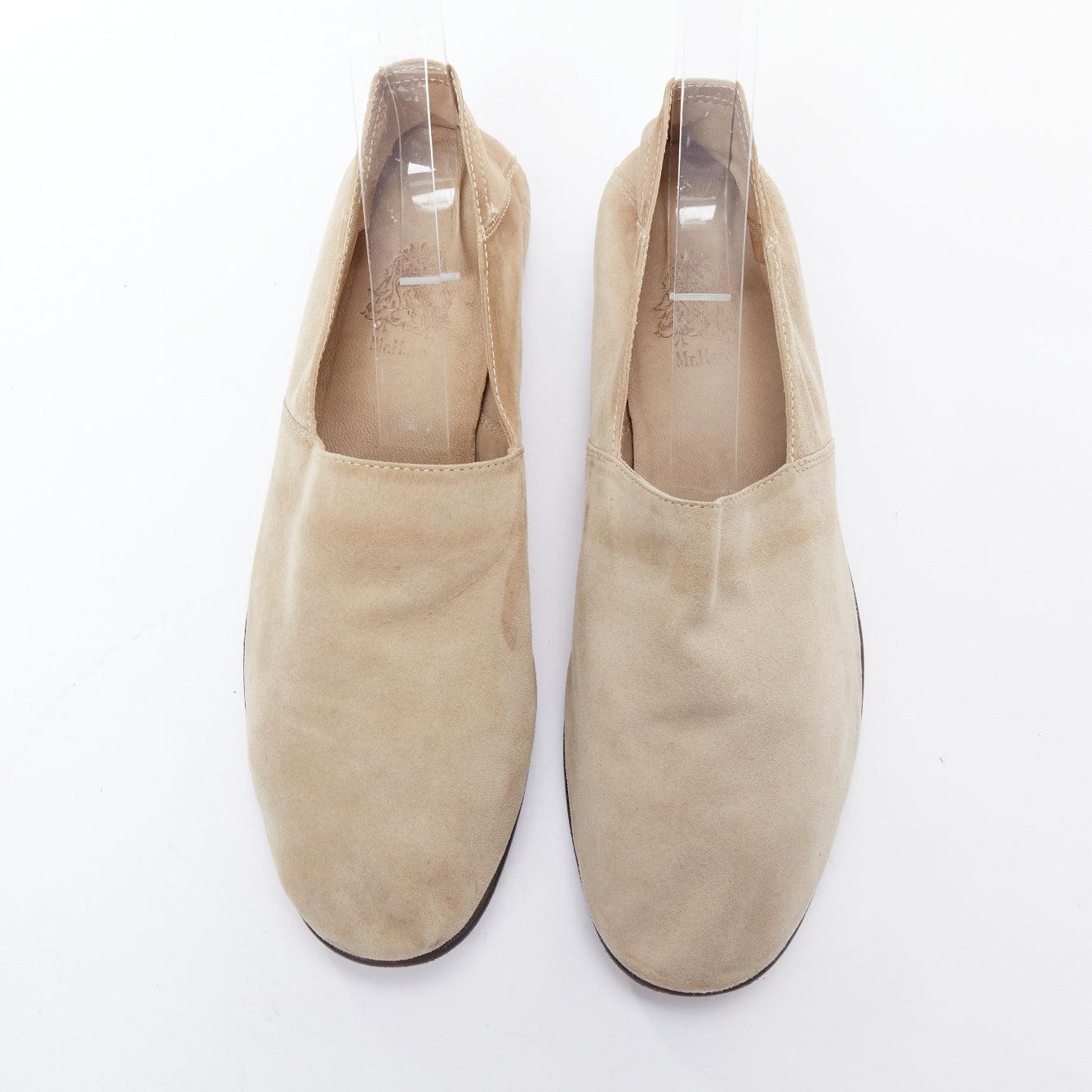 MR HARE scarpe slip on in pelle scamosciata morbida color kaki US8 EU42
Riferimento: CNLE/A00343
Marchio: Mr Hare
Materiale: Pelle
Colore: Nudo, Marrone
Modello: Tinta unita
Chiusura: Slip On
Fodera: Pelle nuda
Prodotto in: