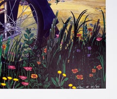 Don't Go Anywhere (lithographie encadrée signée à la main)