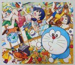 Schwerkraft-Regler. Offsetdruck (Porträt von Doraemon) von Mr. (Iwamoto Masakatsu)