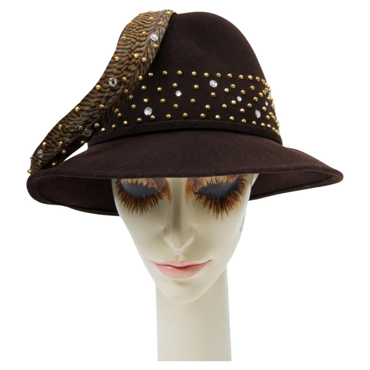 Vintage Mr. John Hats - 8 For Sale at 1stDibs | mr john hats  display picture 3