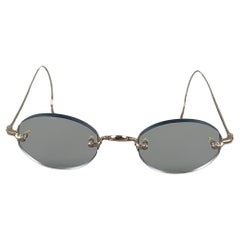 MR. LEIGHT Clear Silver Platinum Makena S Sunglasses