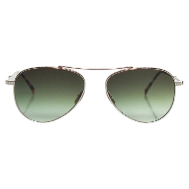 Mr. Leight, die Sonnenbrille aus Weißgold von ICHI im Angebot
