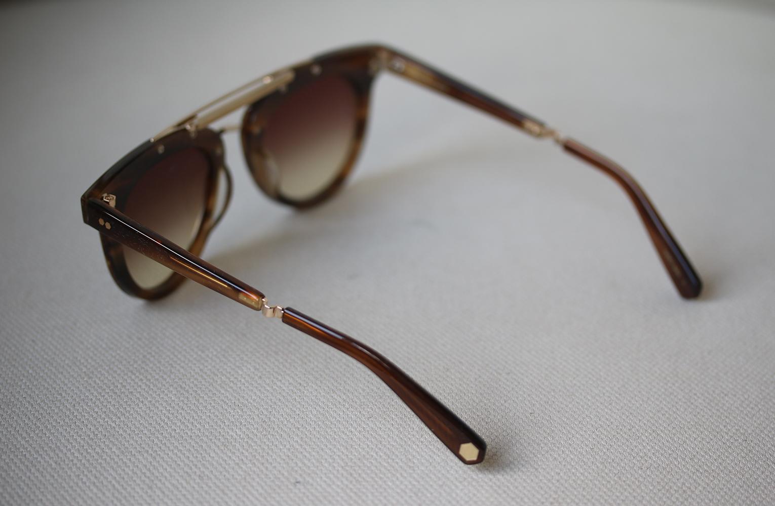 Beige Mr. Leight Laurel SL Aviator-Style Acetate and Metal Sunglasses