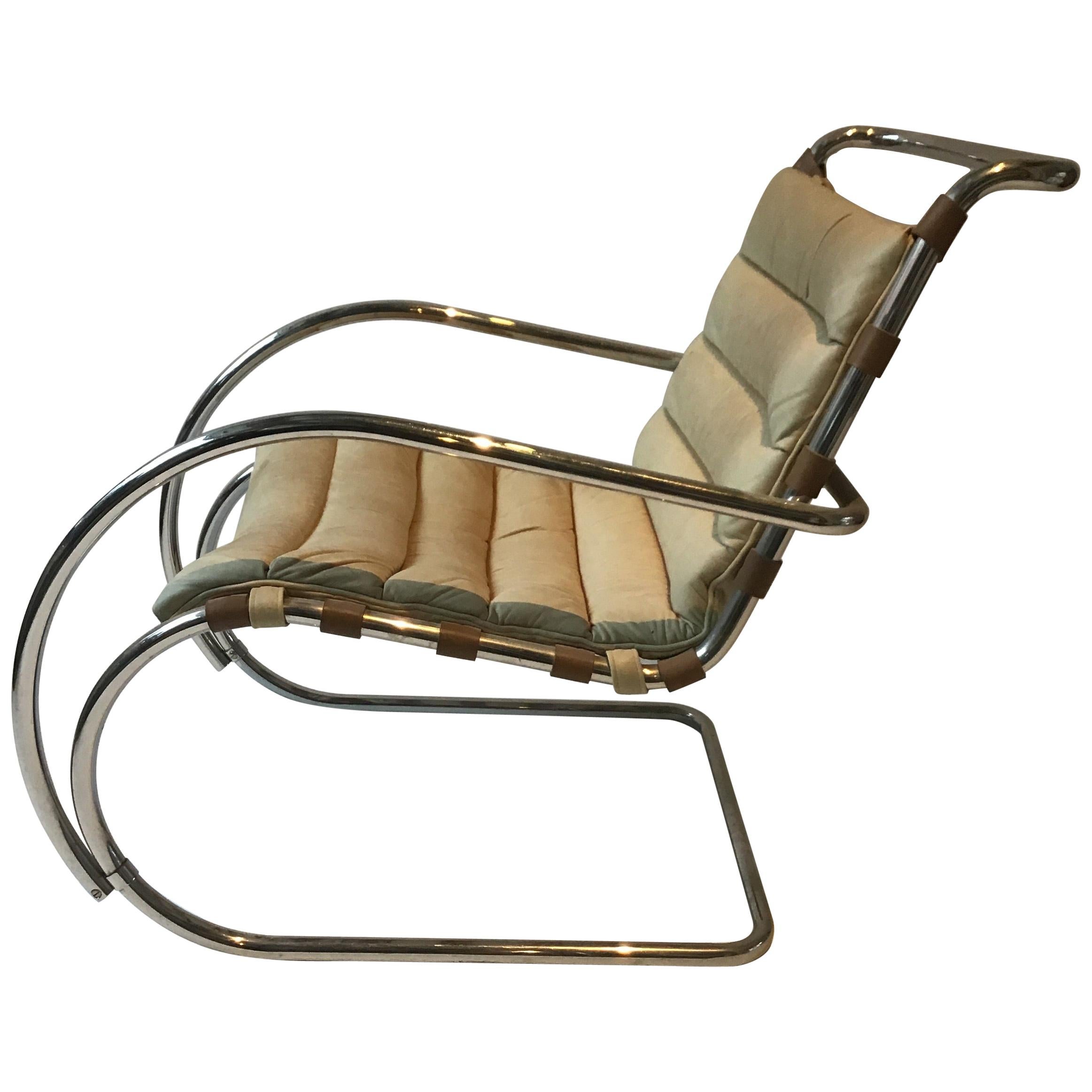 Mr. Lounge Armchair by Mies van der Rohe for Knoll International For Sale