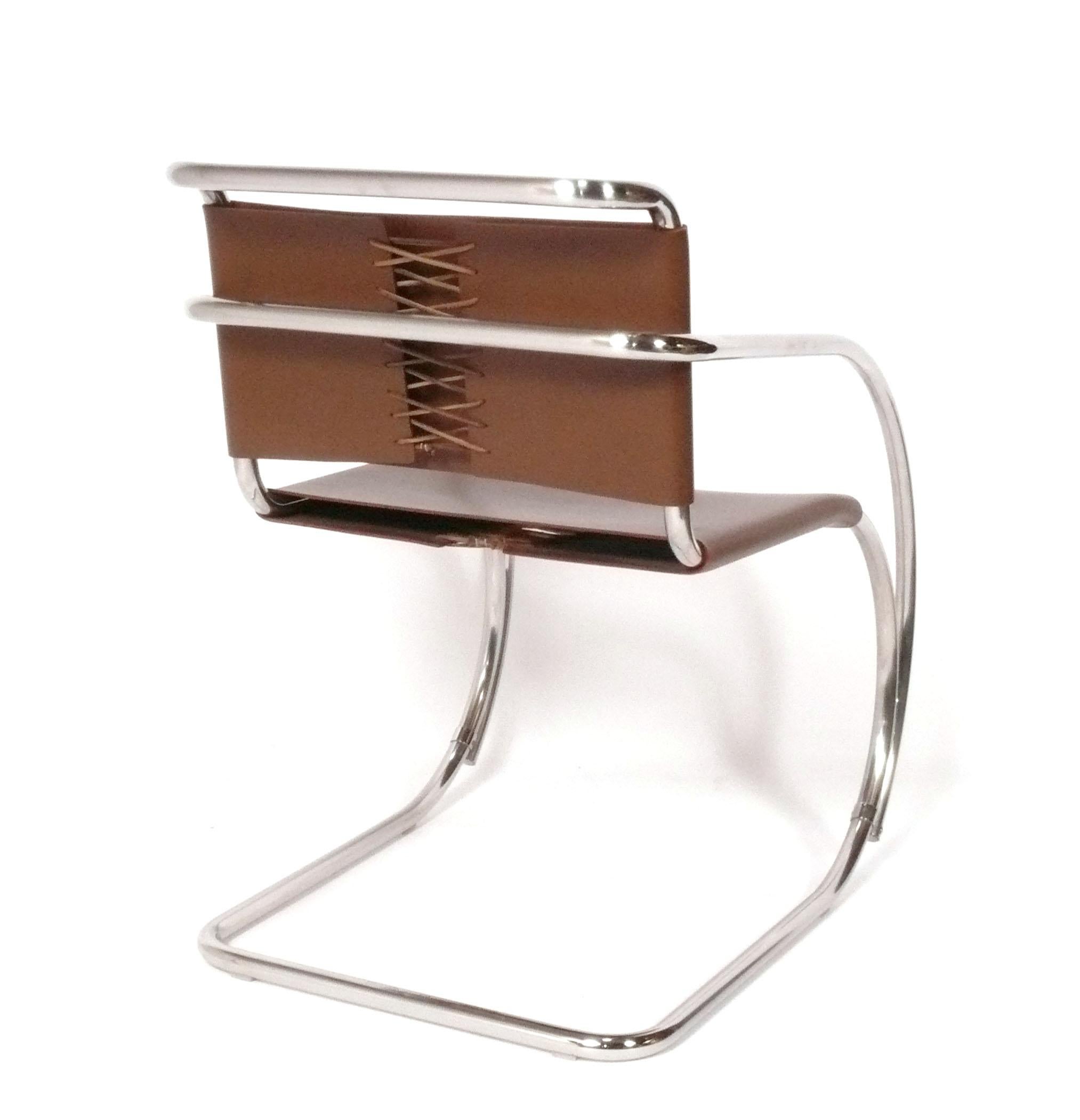 American MR Lounge Chair by Mies Van Der Rohe for Knoll