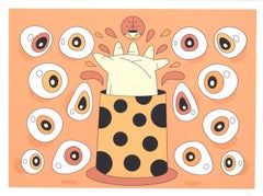 "Ojos de tigre" serigrafía, tigre, arte pop, mexicano, contemporáneo, impresión, ojos