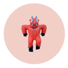 Jouet d'art Diablito de pared II, red devil, pop art, mexicain, contempo, sculpture