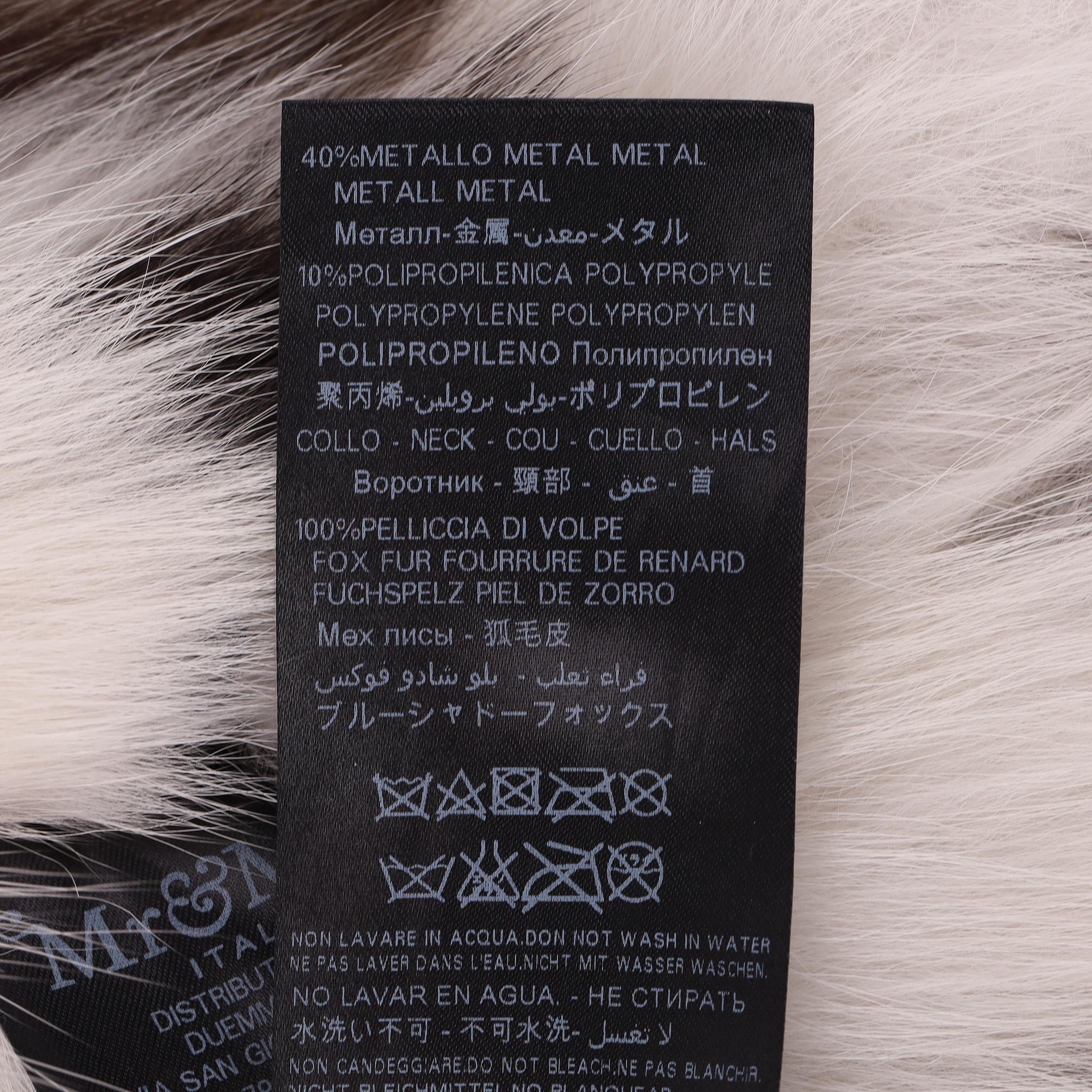 Mr & Mrs Fox - Parka foderato di pelliccia e con cappuccio - giacca e cappotto in vendita 6
