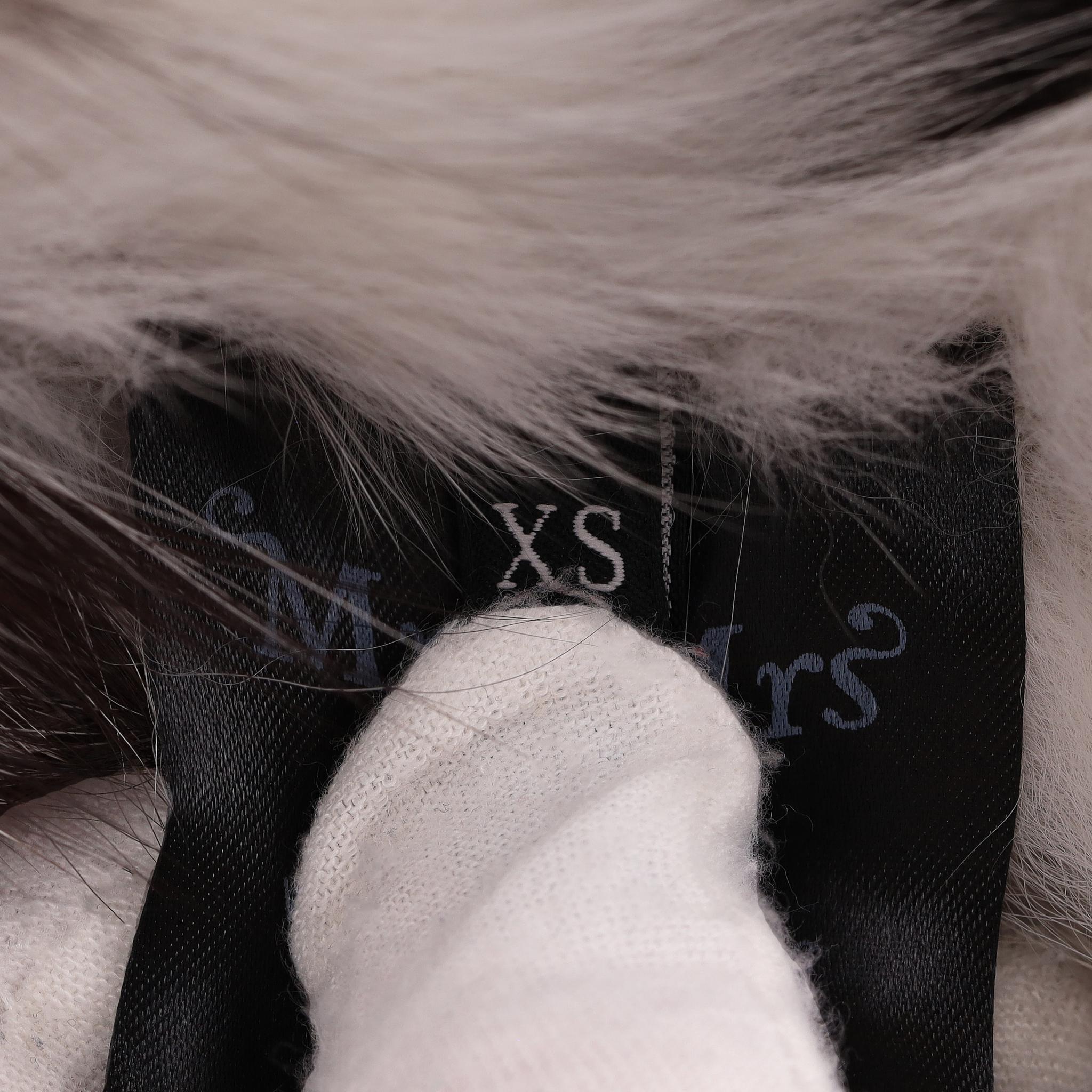 Mr & Mrs Fox - Parka foderato di pelliccia e con cappuccio - giacca e cappotto in vendita 7