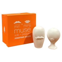 "Mr. & Mrs Muse" Salz- und Pfefferstreuer aus Keramik mit Box von Jonathan Adler