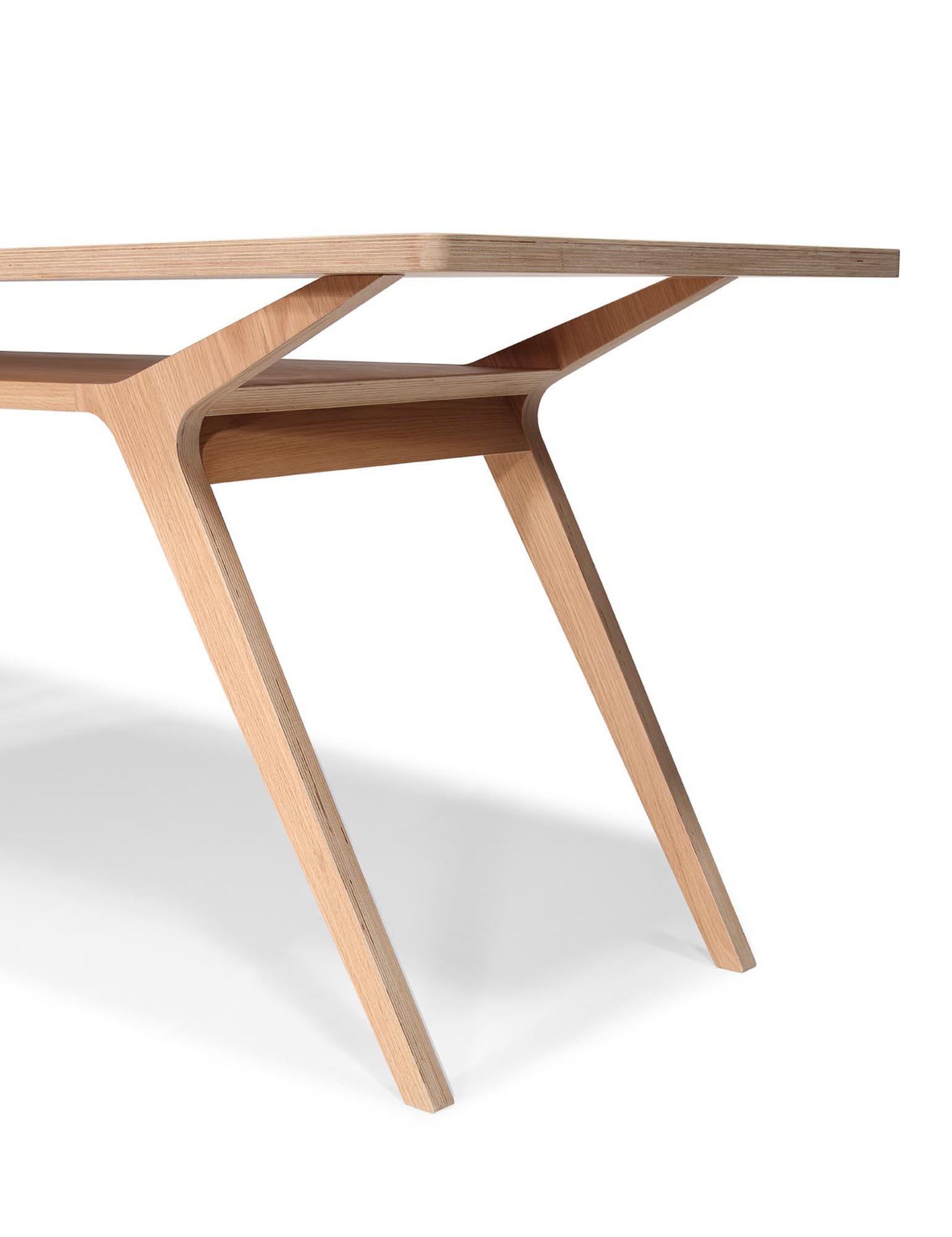 XXIe siècle et contemporain Bureau Mr. Note 190cm Placage Oak en vente