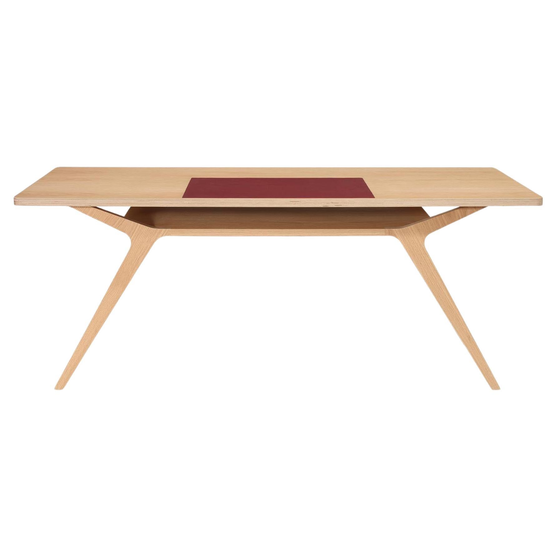 Mr. Note Desk - Oak - 190cm For Sale