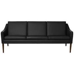 Mr. Olsen 3-Seat Sofa with Walnut Legs, by Hans Olsen from Warm Nordic