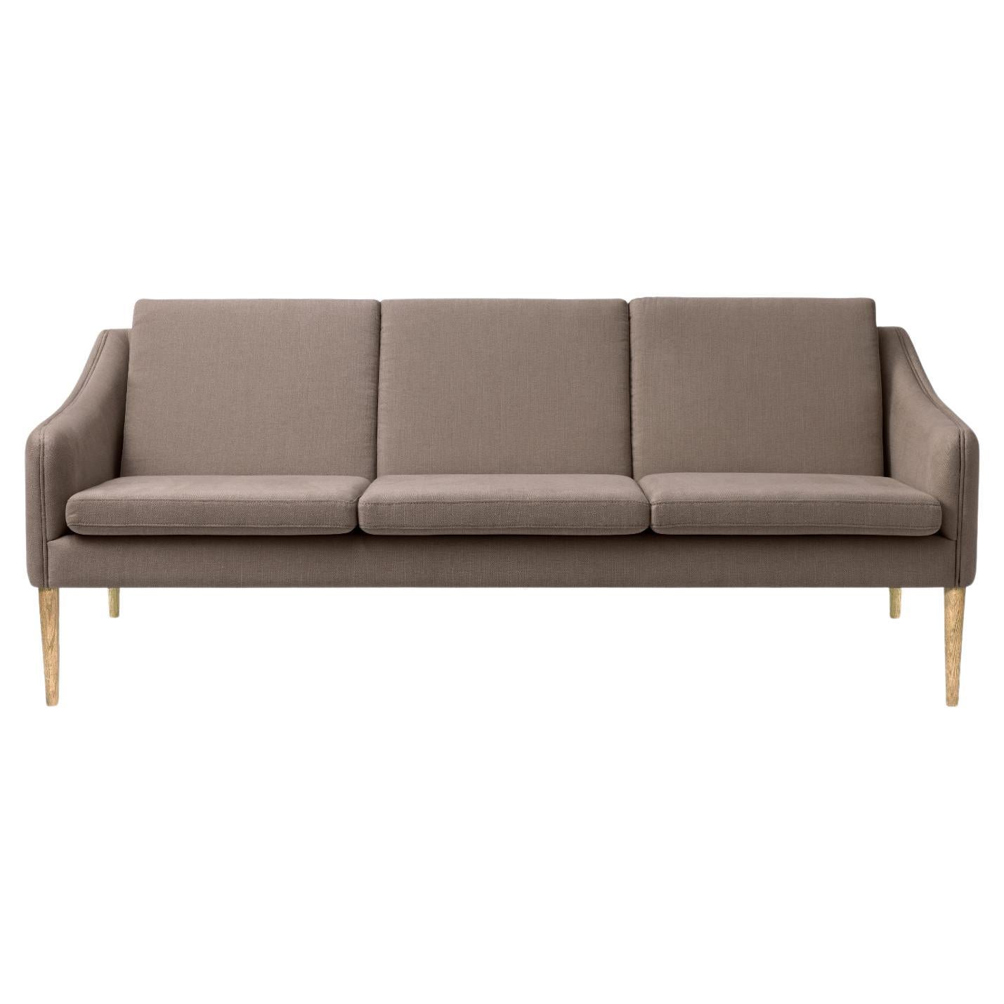 Mr Olsen 3 Seater Oak Broken Grey by Warm Nordic For Sale at 1stDibs