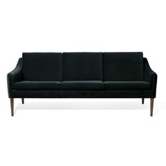 Mr Olsen 3 Seater Oak Dark Petrol by Warm Nordic